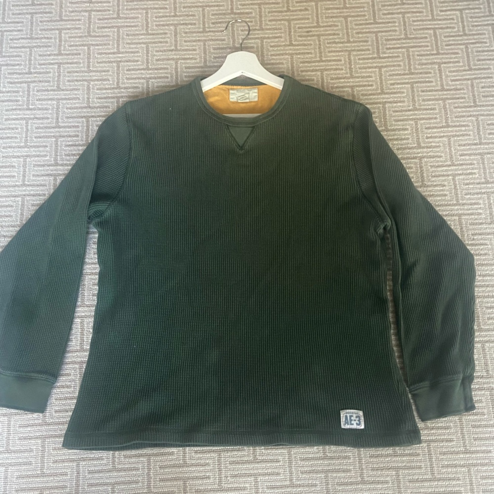 AEO Waffle Knit Thermal L AE-3 Thick